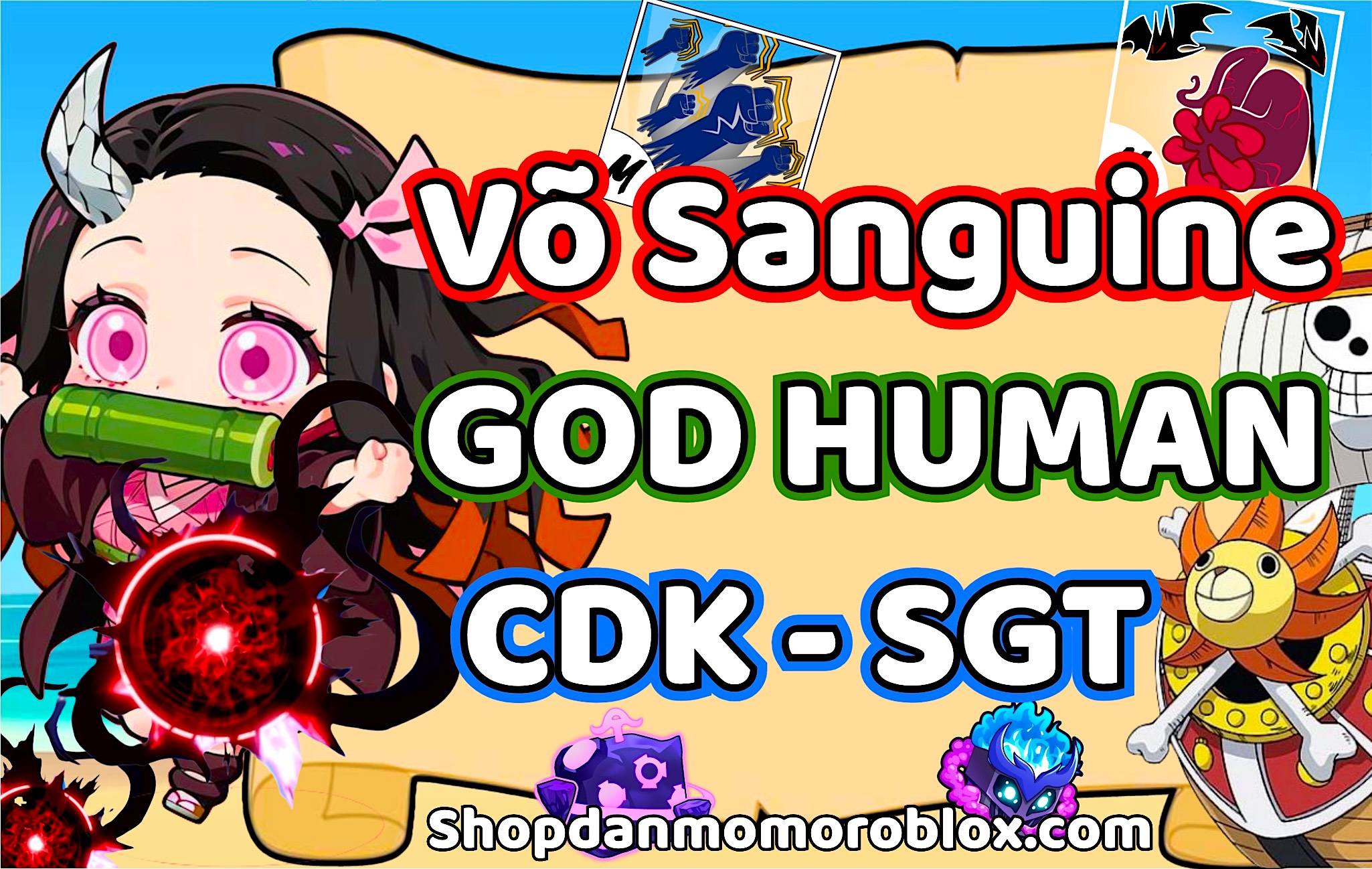 ACC 100% Có Huyết Quỷ Thuật, GOD HUMAN, RADOOM VẬT PHẨM XỊN