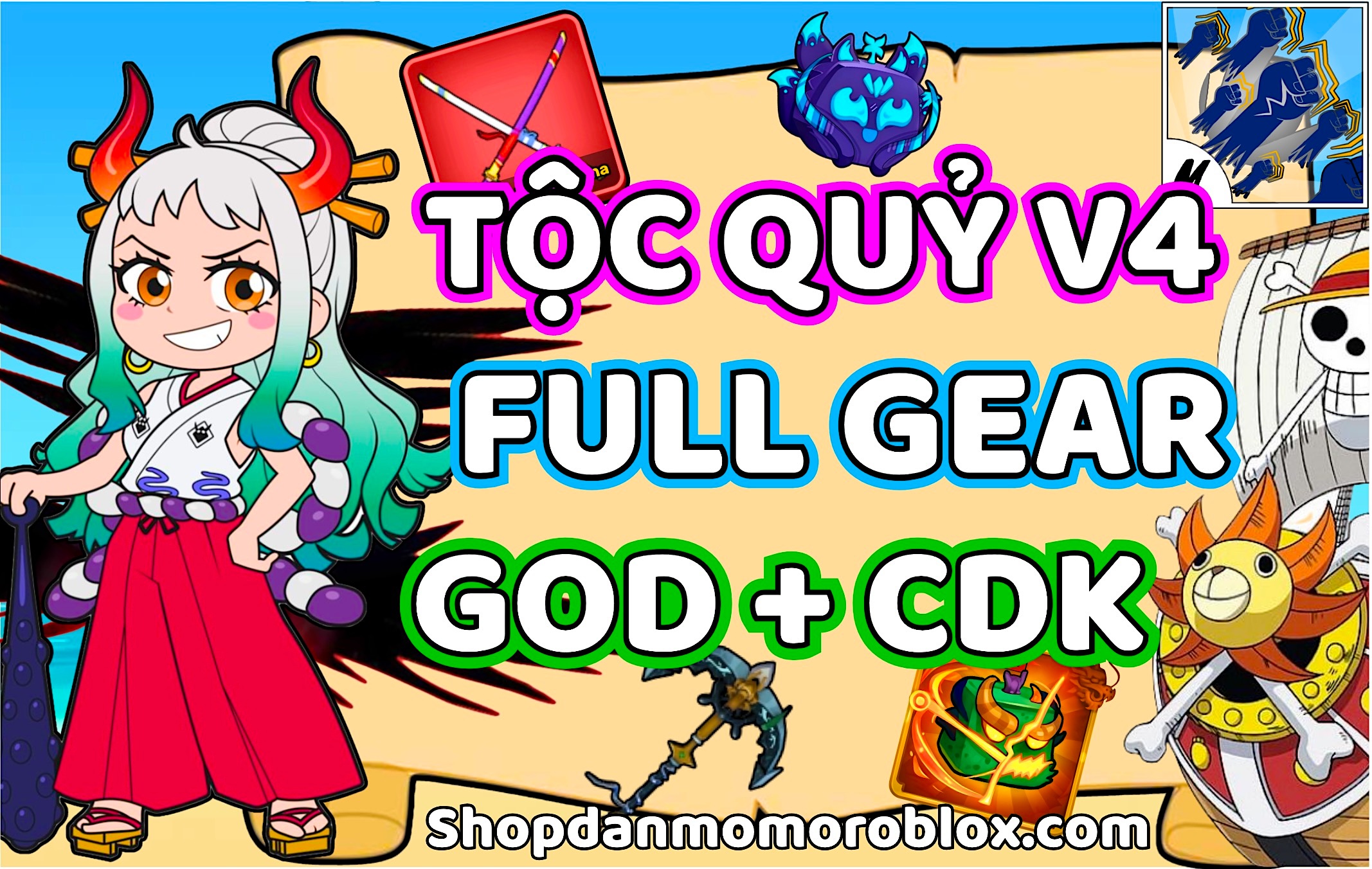 Acc Tộc Quỷ V4 Full Gear 100% CDK-GOD NHIỀU ĐỒ XỊN