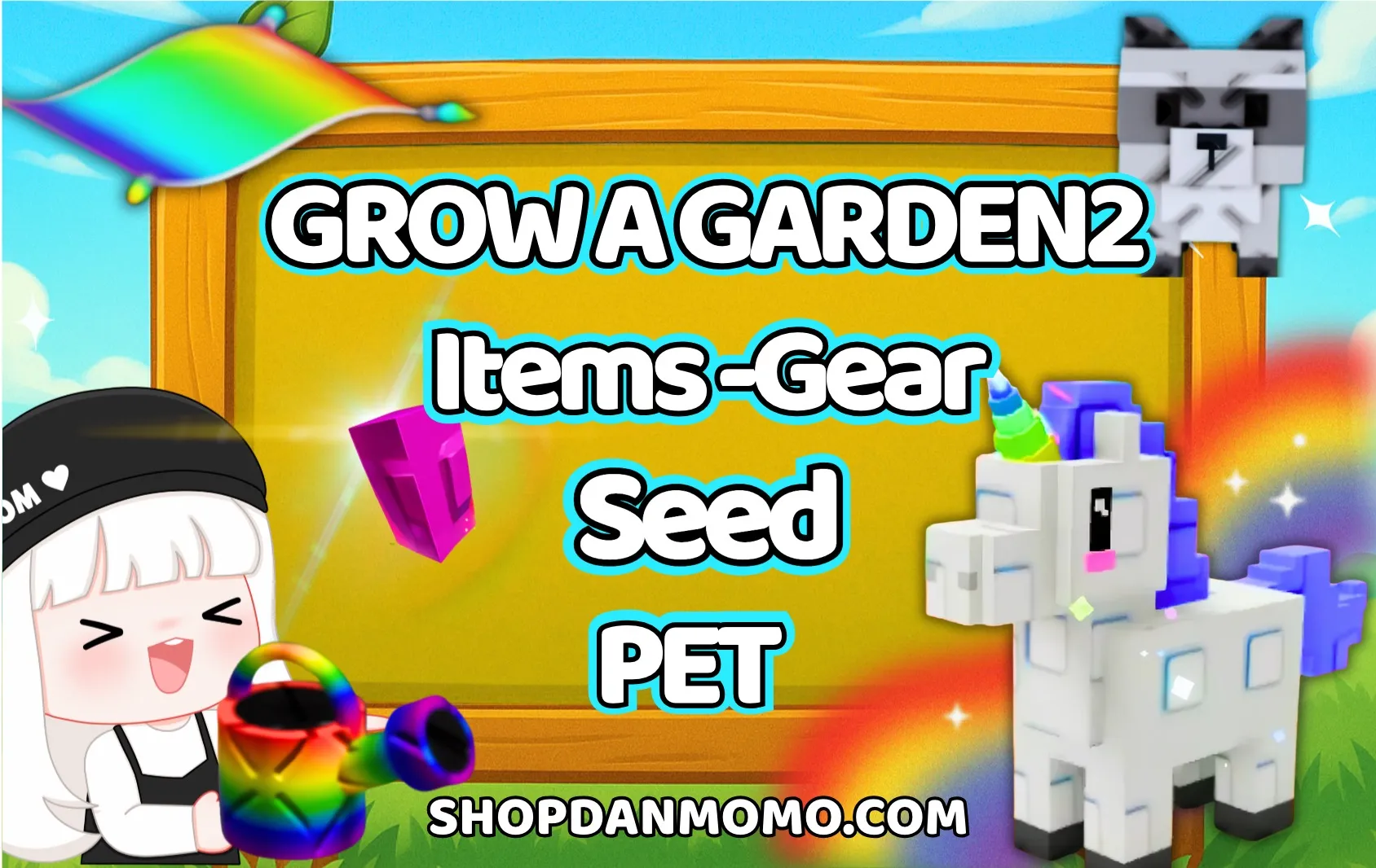 GROW A GADEN 2 ITEM - SEED - PET